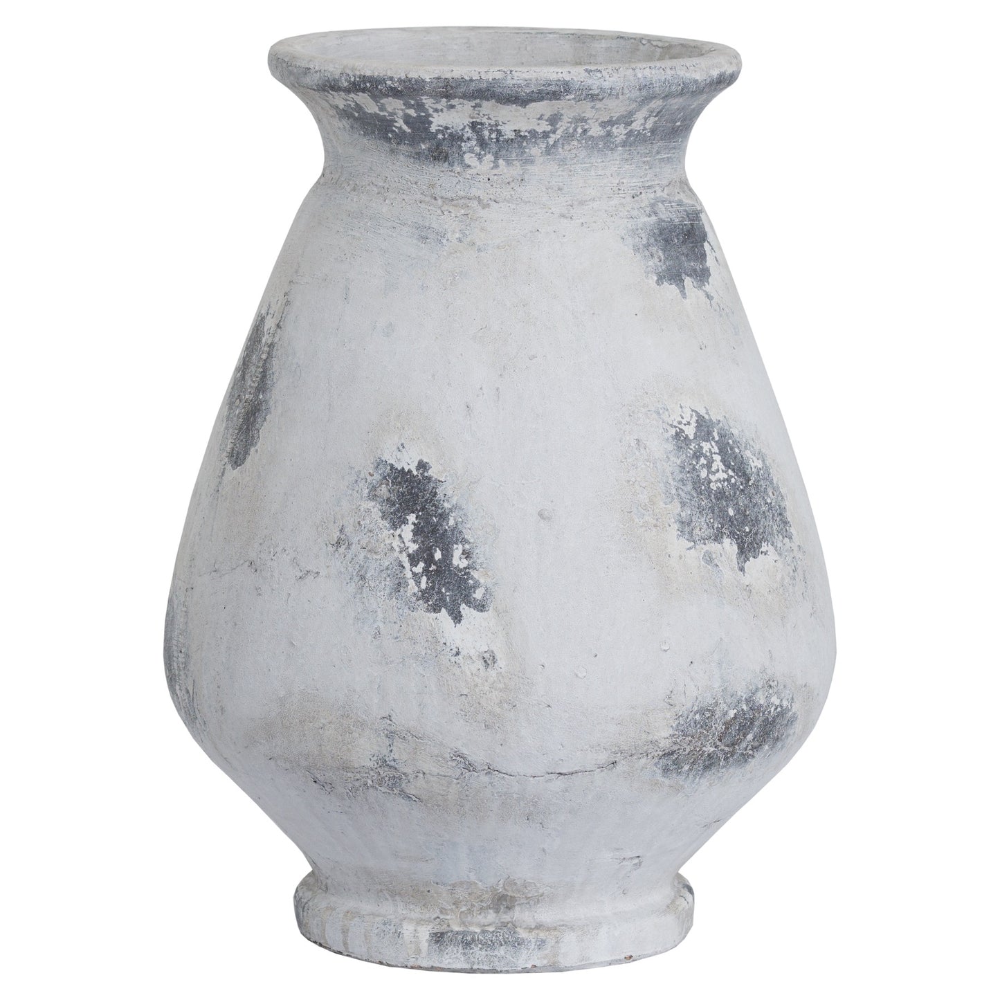 Naxos Large Antique White Vase - Due In July - Pre Order Now