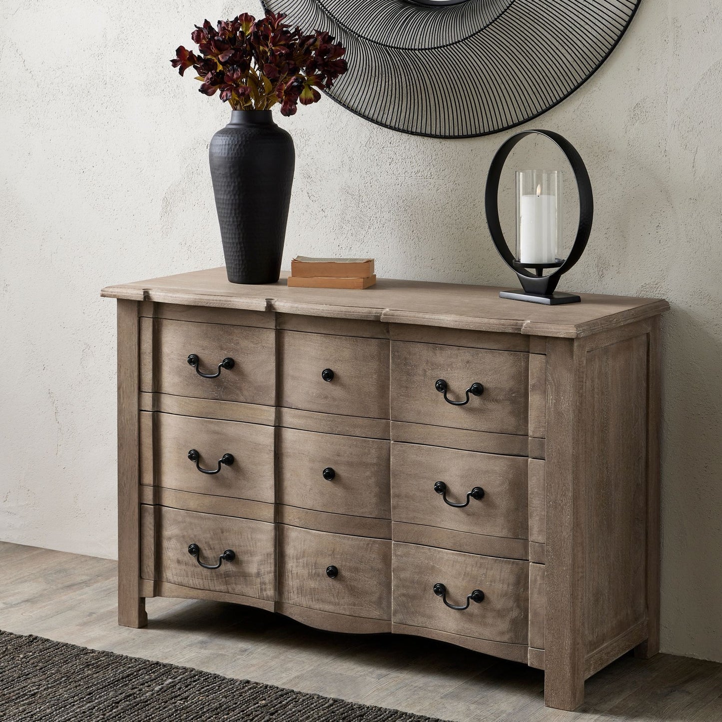 Copgrove Collection 3 Drawer Chest Of Drawers
