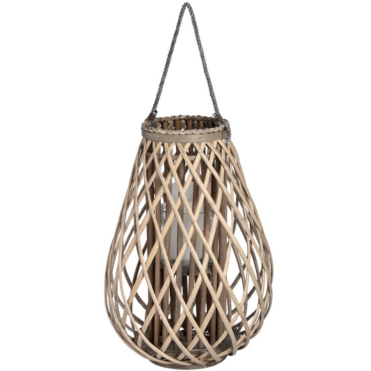Exquisite Woven Bulbous Lantern - Large