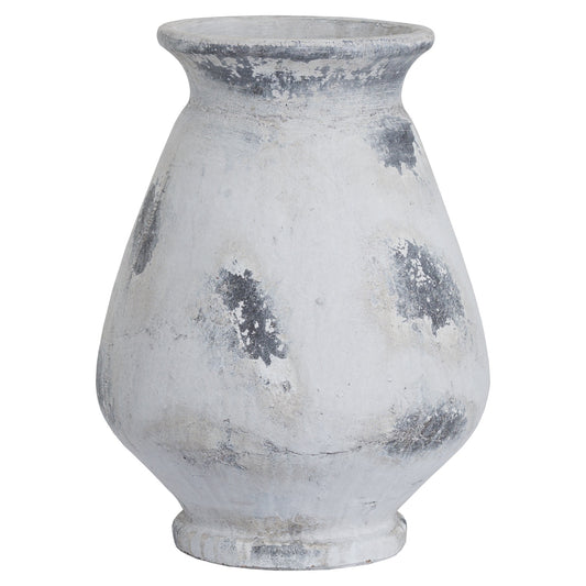 Naxos Large Antique White Vase - Due In July - Pre Order Now