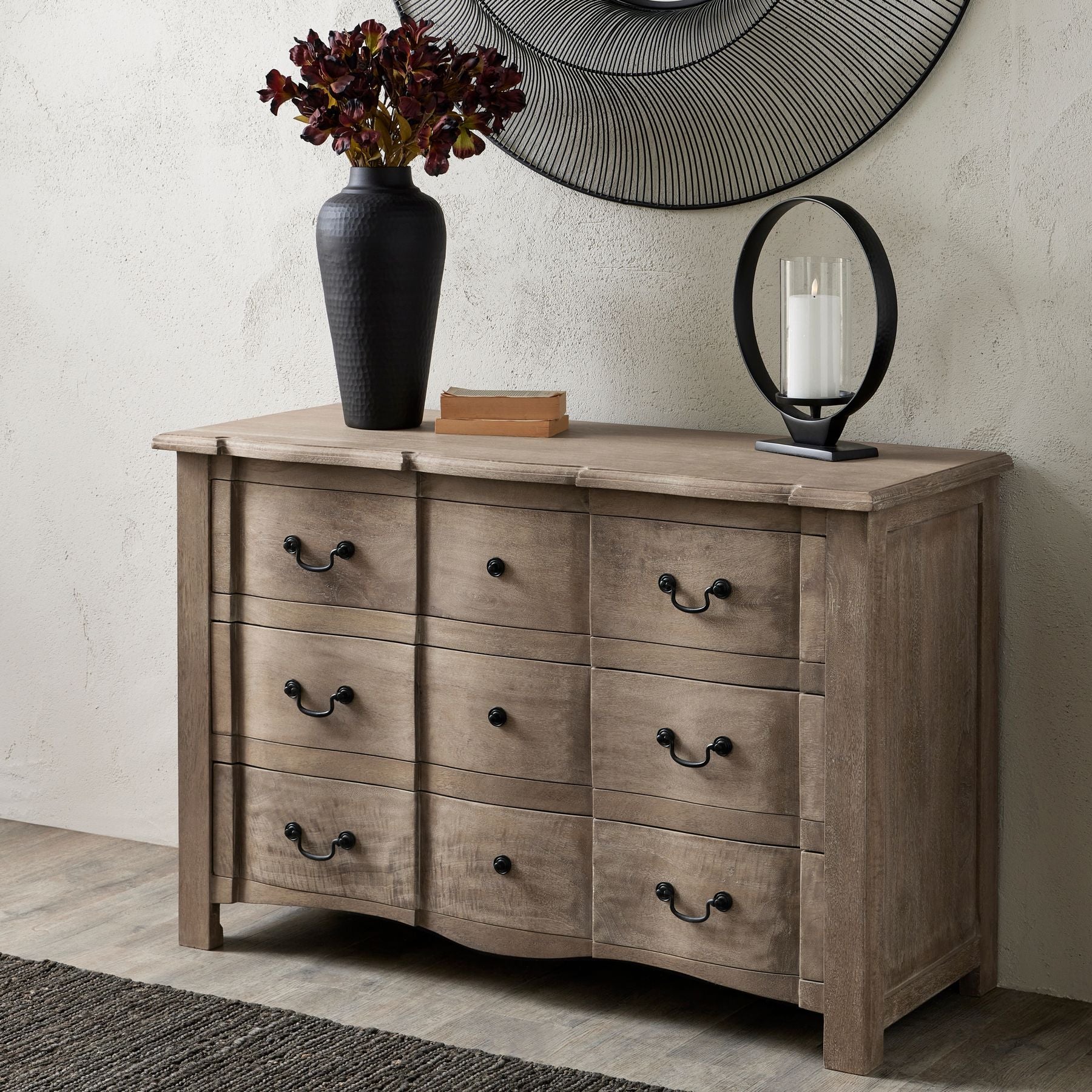 Copgrove Collection 3 Drawer Chest Of Drawers